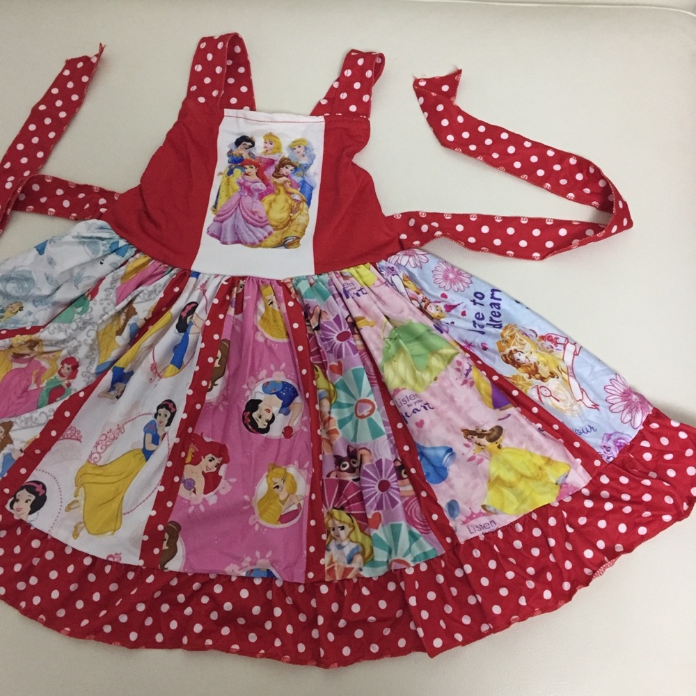 Princess cute twirl dress Ariel Belle Aurora - Picture 3 of 8